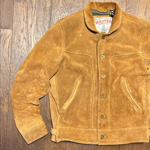 Master Supply Company Rough-out Heavy Suede Jacket - Picture 4 of 16